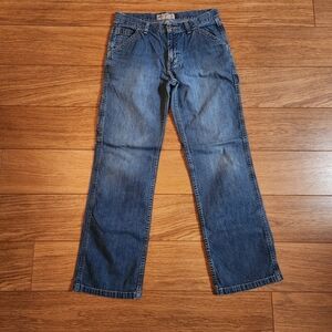 Vintage American Eagle Outfitters Carpenter Denim Blue Jeans 6